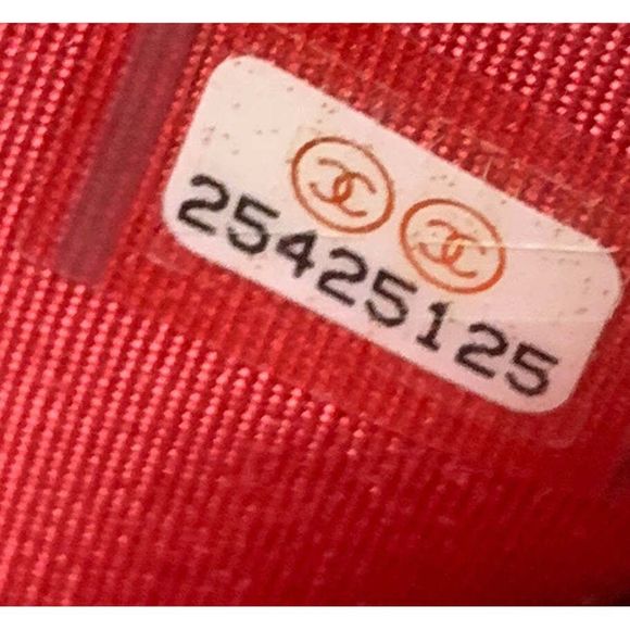 Chanel Filigree Wallet on Chain Quilted Caviar Red - Picture 8 of 8